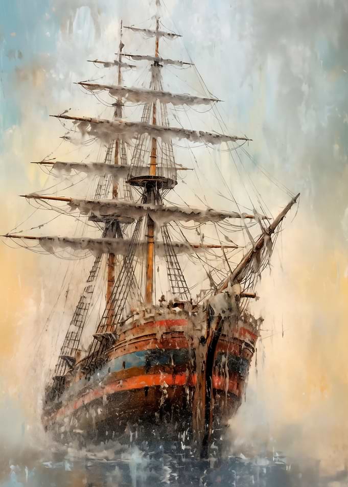 Boat in the Mist