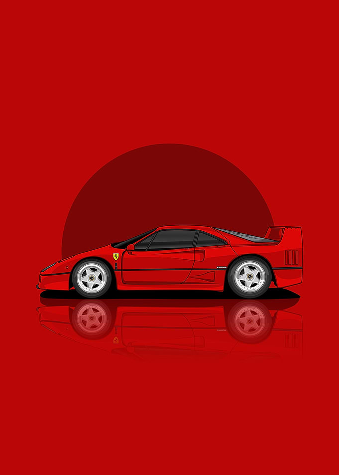 Art 1989 ferrari f40