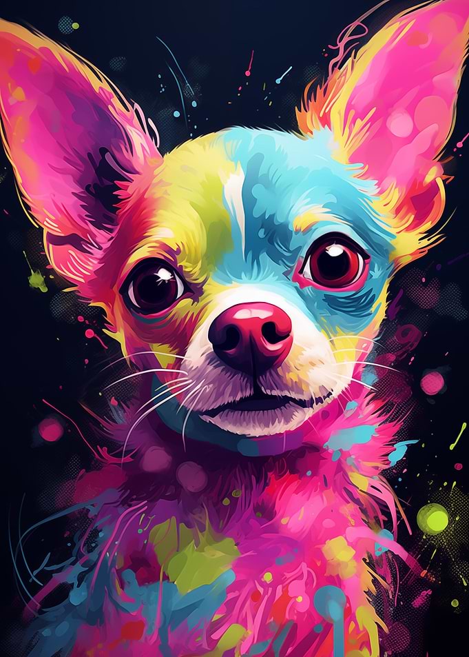 Chihuahua Watercolor