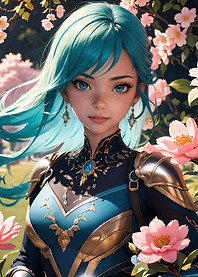 Sakura Flower Knight Bliss