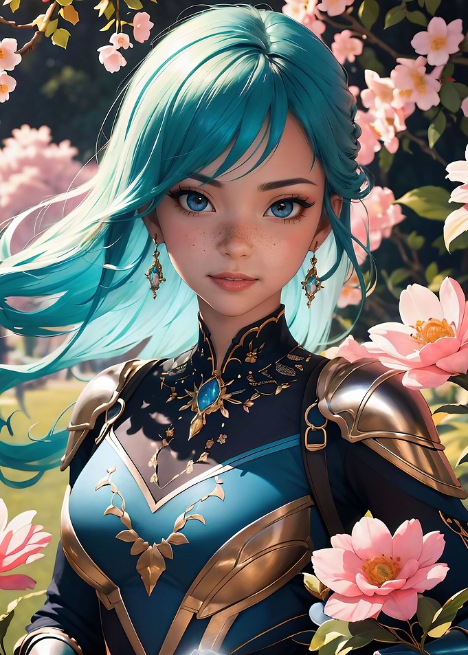 Sakura Flower Knight Bliss