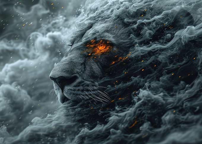 Mysterious Lion