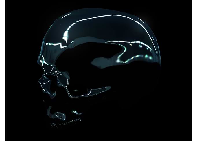 Skull of chrome