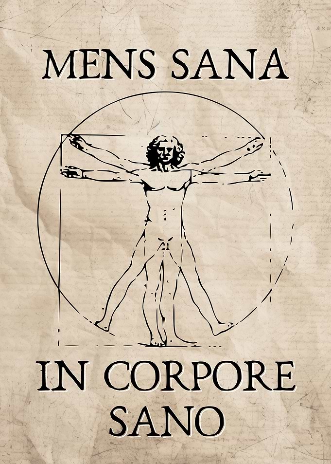 Mens Sana Latin Phrase