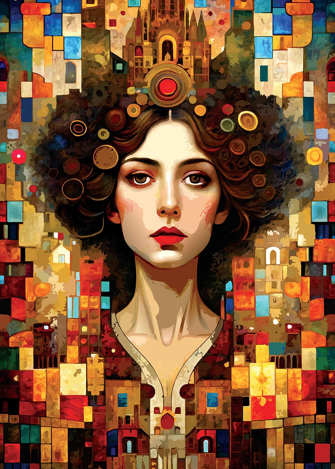Cubist Iconic Beautiful