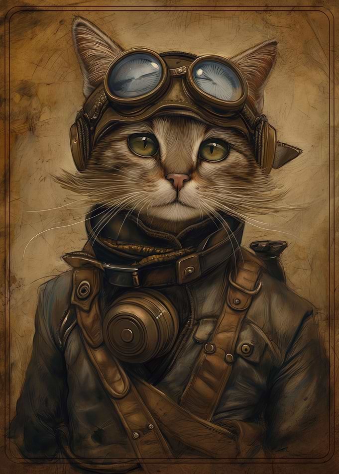 Steampunk Cat