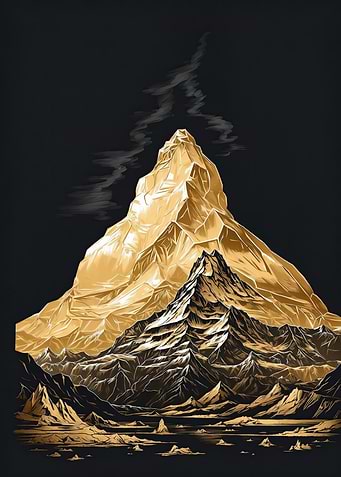 Majestic Peak Art