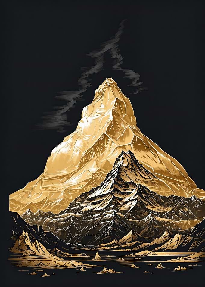 Majestic Peak Art