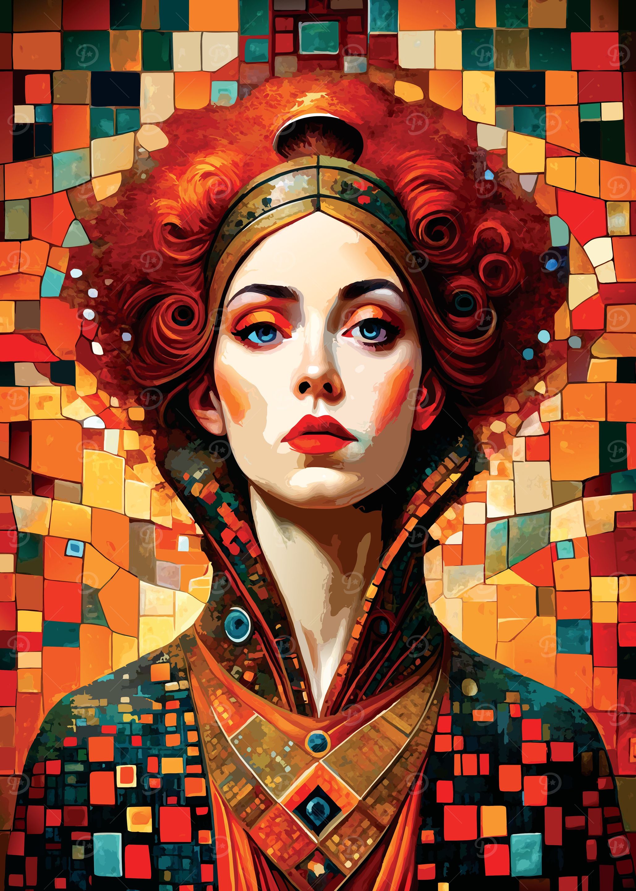 Cubist Iconic Beautiful