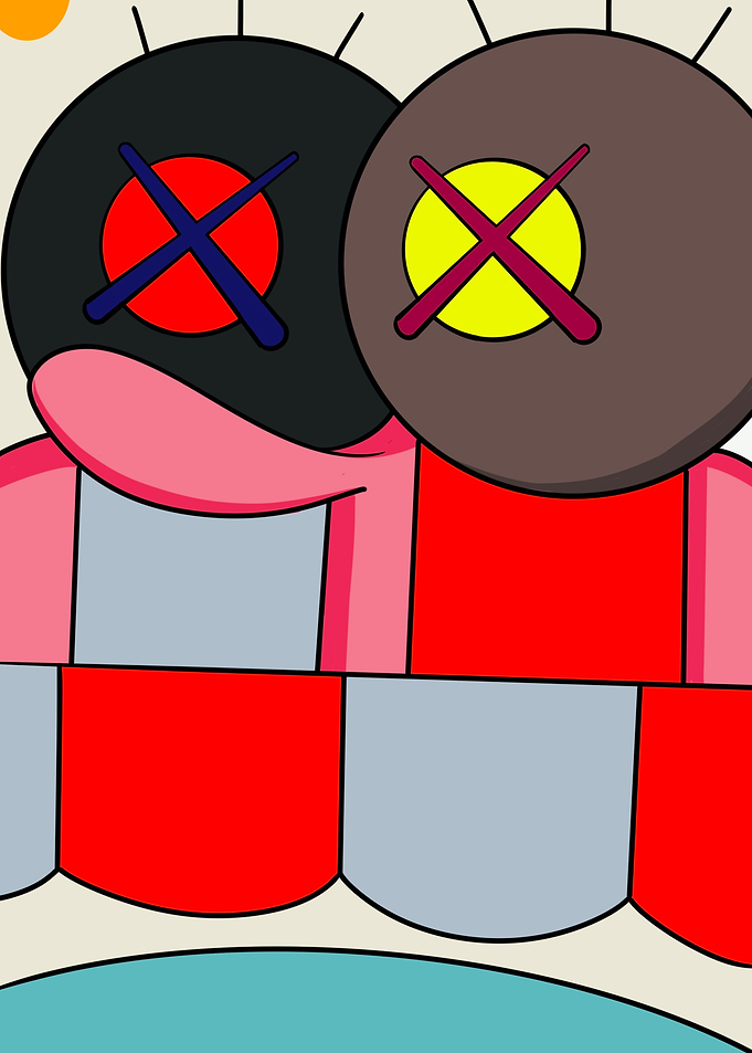 Graffiti kaws