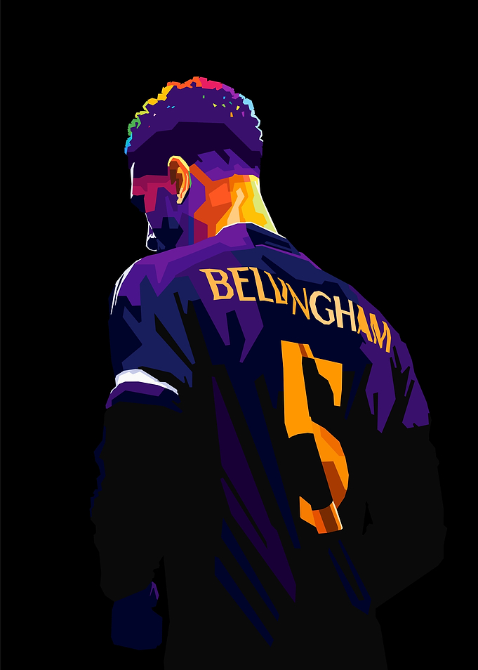 Jude Bellingham Wpap Art