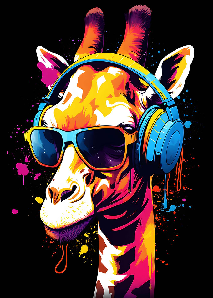 Gamer Giraffe