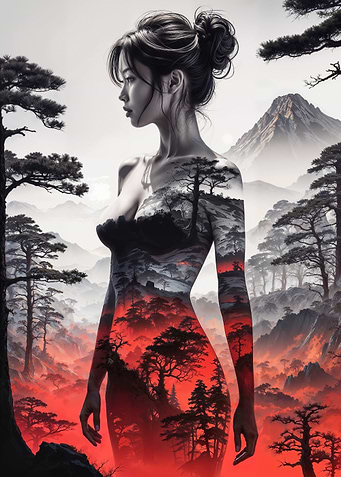 Japanese Nature Girl
