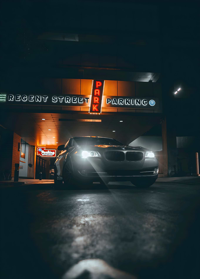BMW headlights