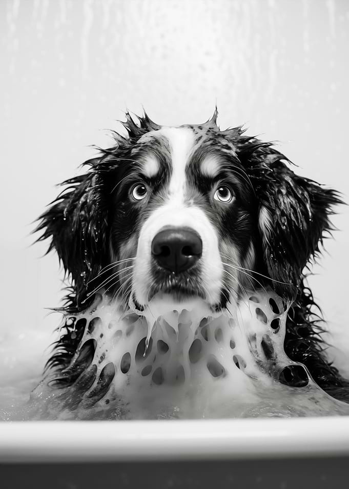 Bernese Dog Bathtub