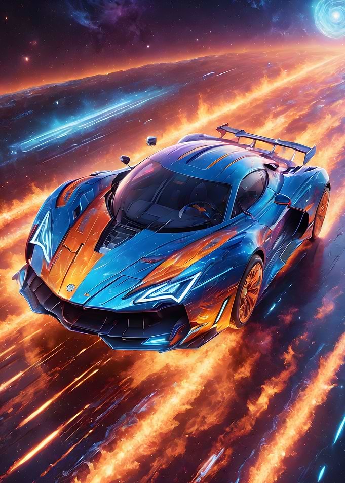 Fire Space Car