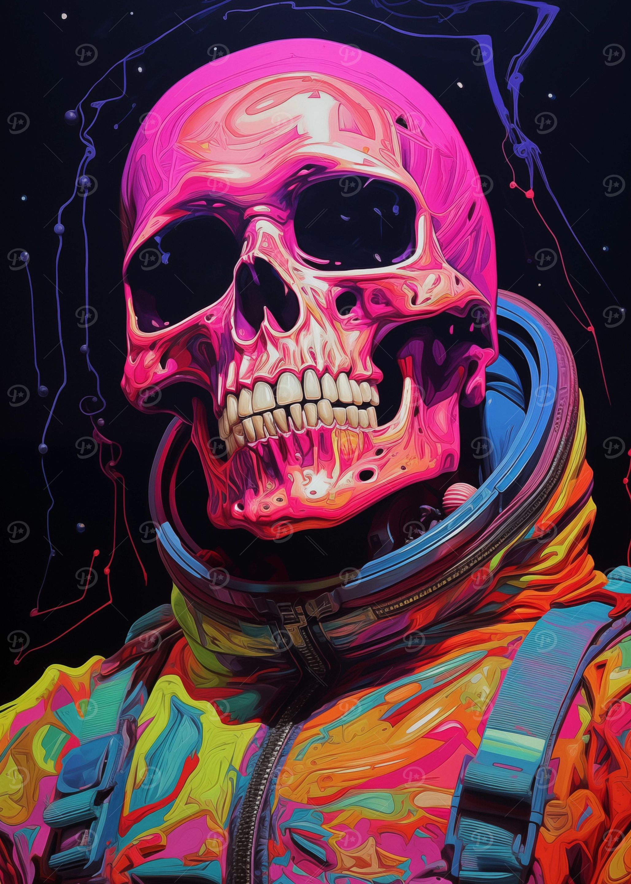 Skeleton Astronaut No.7