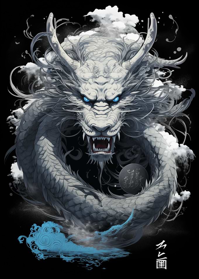 Dragon Waves Japanese