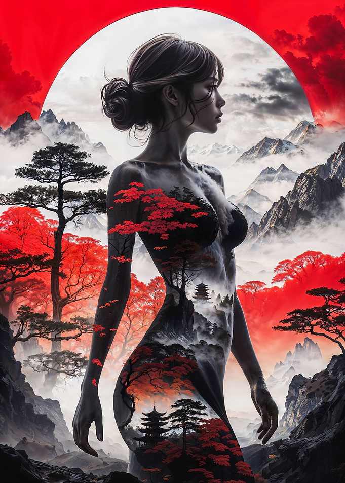 Sexy Nature Woman