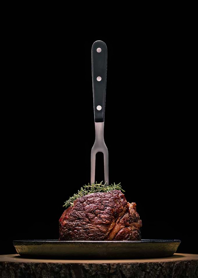 Grilled meat steak