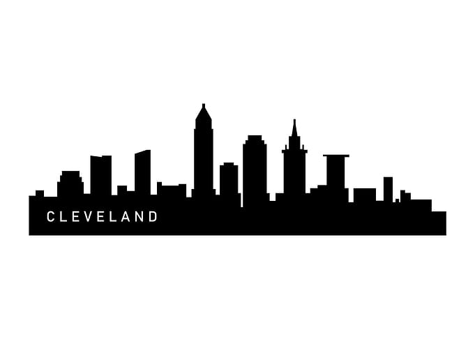 Cleveland skyline