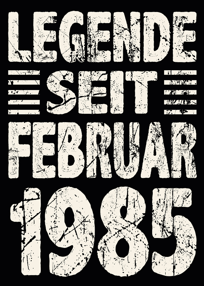 Februar 1985 39 Jahre