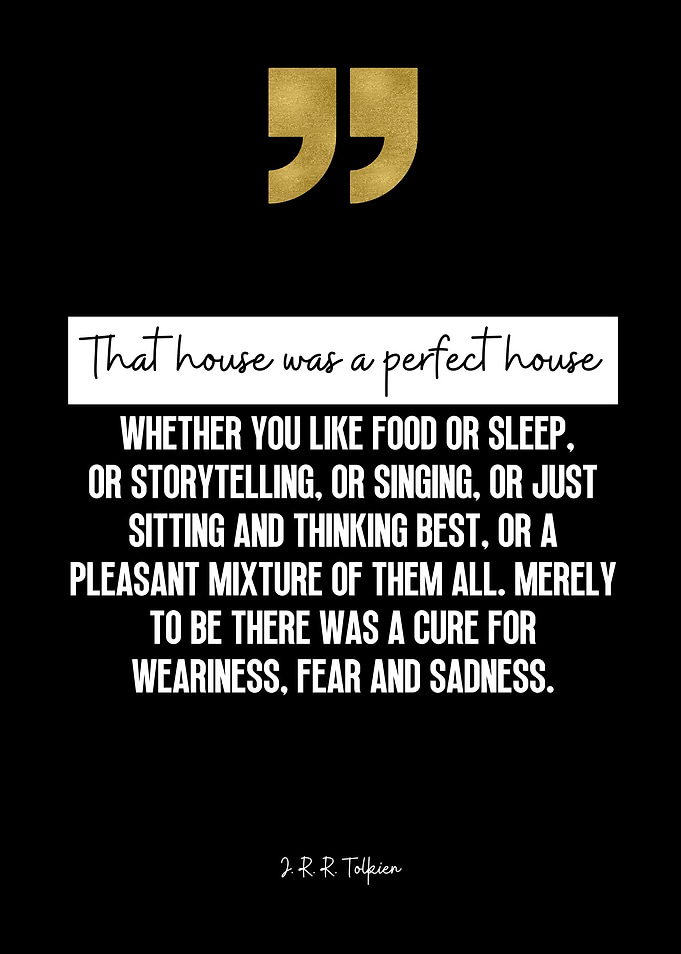 JRR Tolkien Quote