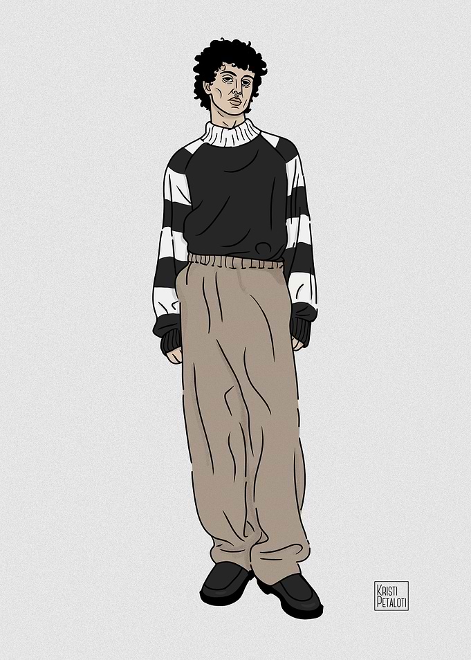 Male model in fashion