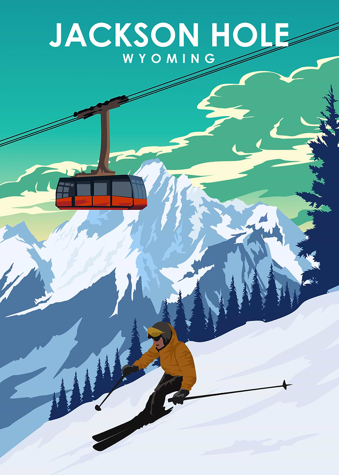 Jackson Hole Travel Art