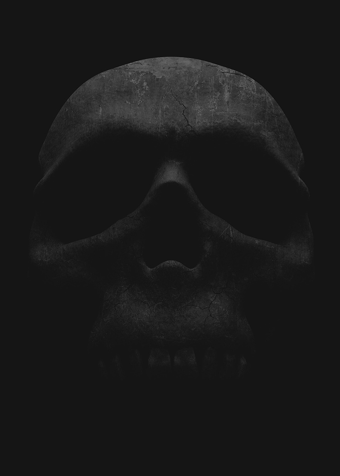 Dark skull