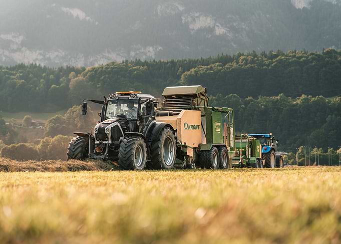 Baling Hay