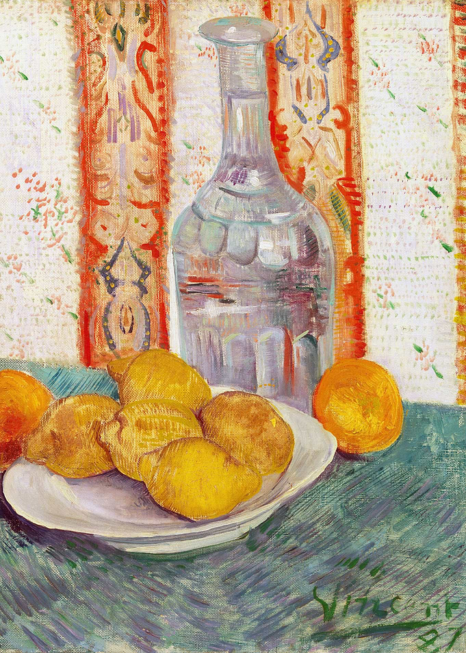 Carafe and Dish w Citrus