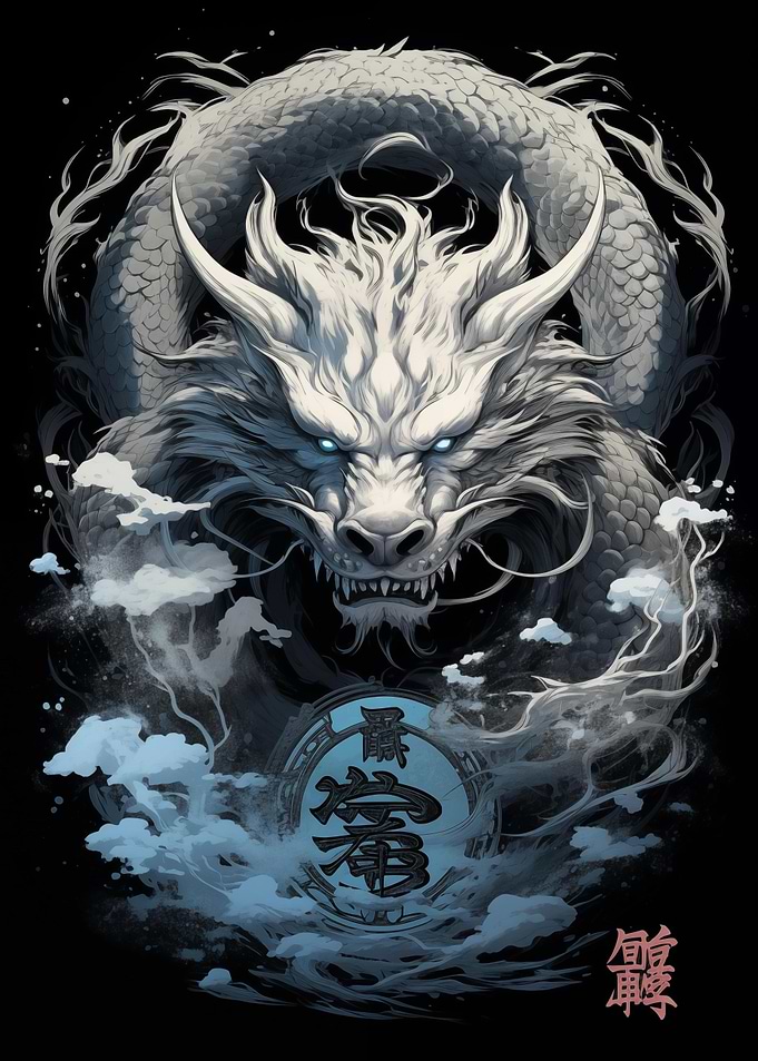 Dragon Waves Japanese