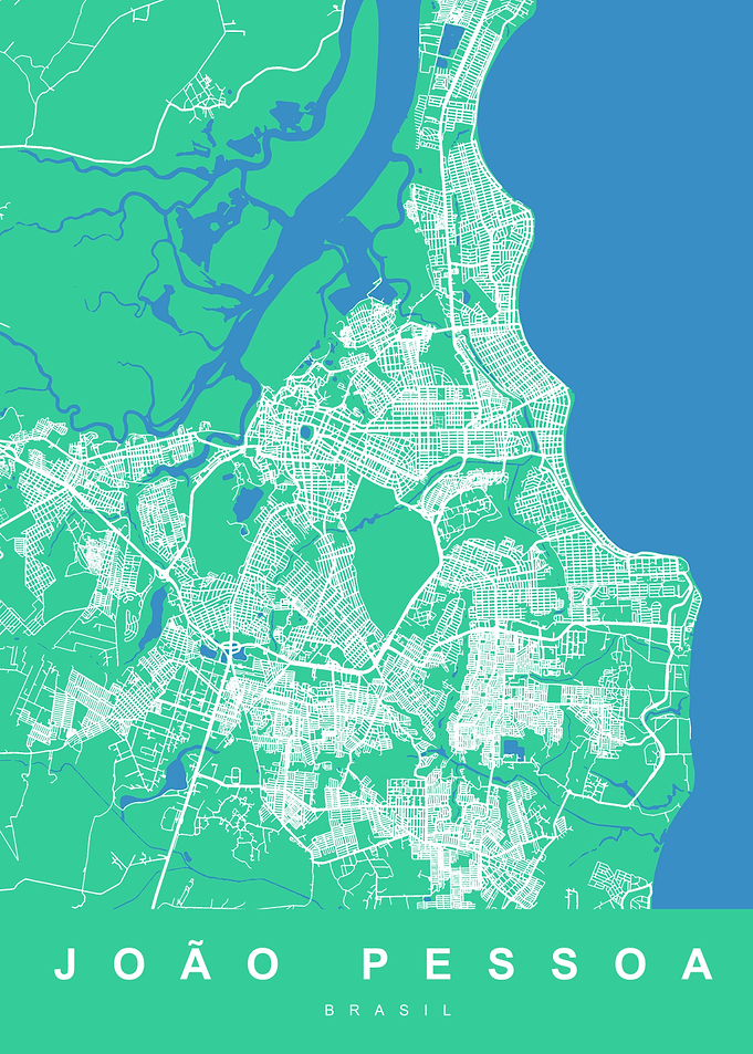 MAP JOAO PESSOA BRASIL