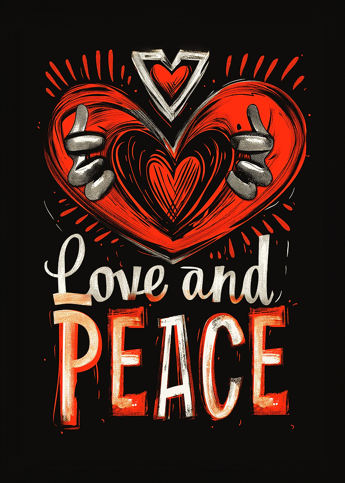 Love and Peace Poster