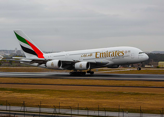 Emirates A380 Airbus