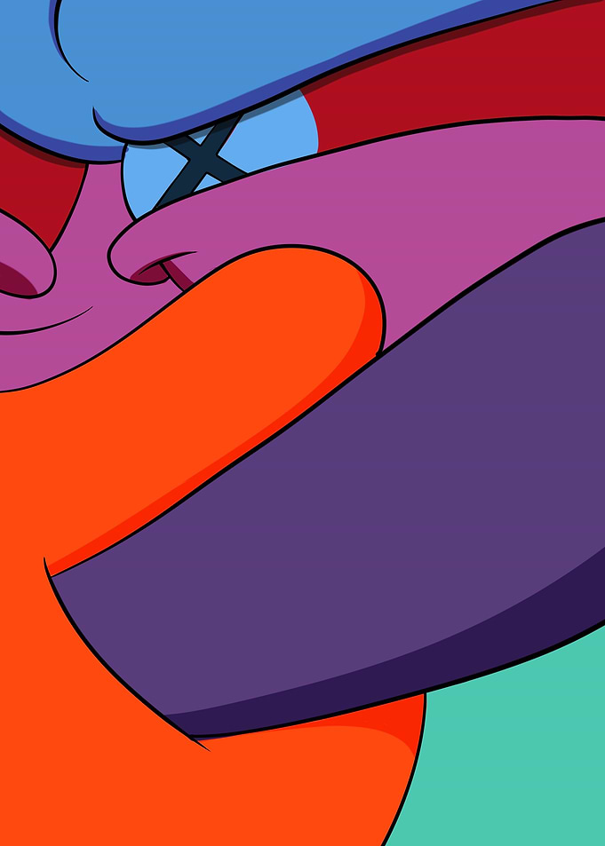 Graffiti kaws