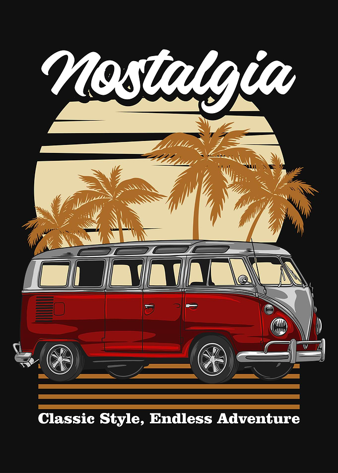 Retro Nostalgia Van