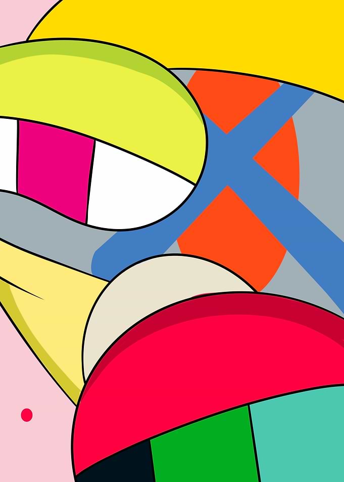 Graffiti kaws posters