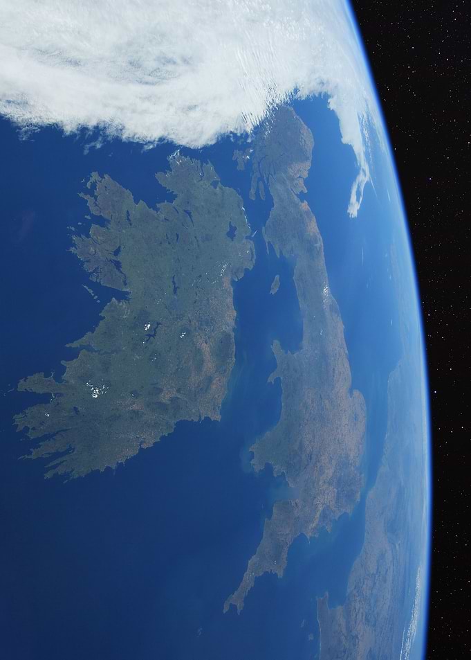 British Isles from Space