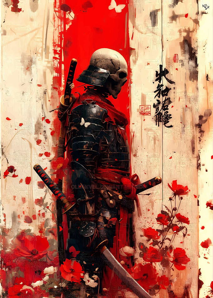 Samurai Skeleton Warrior