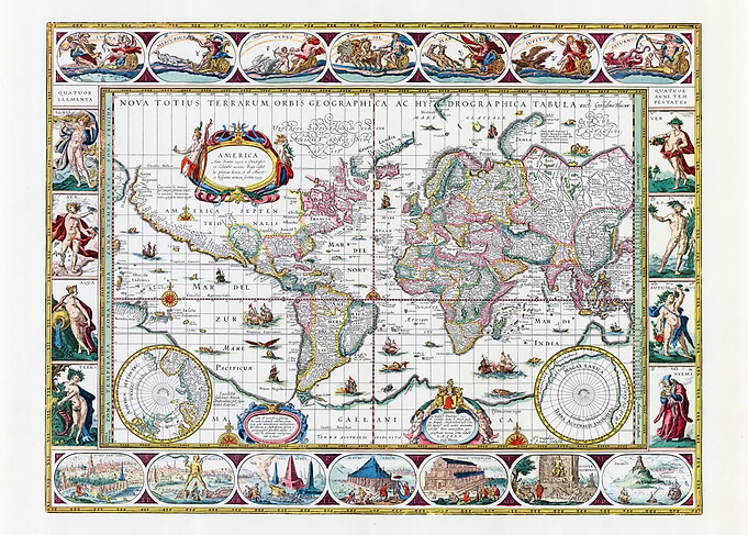 Antique Map of the World