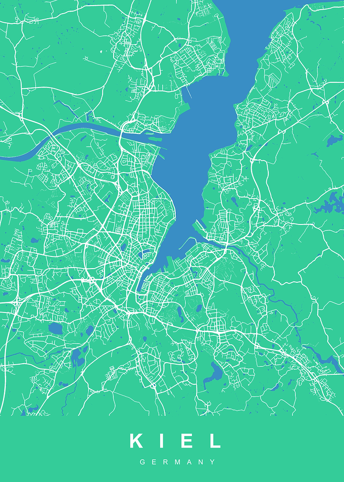 MAP KIEL GERMANY