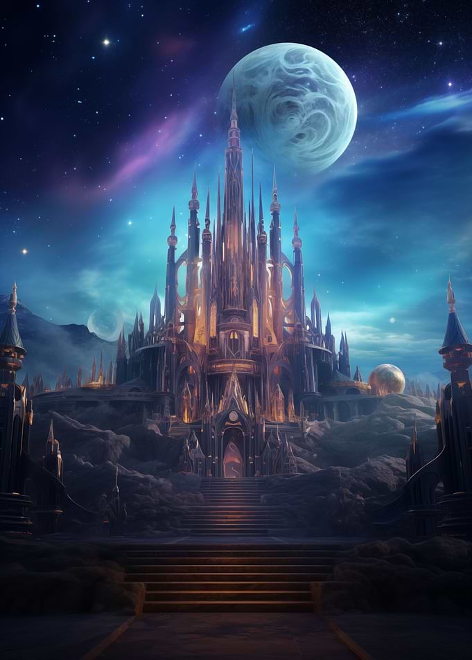 Abstract Lost Temple