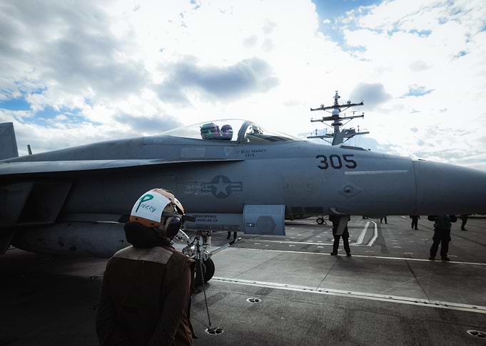 US NAVY JET