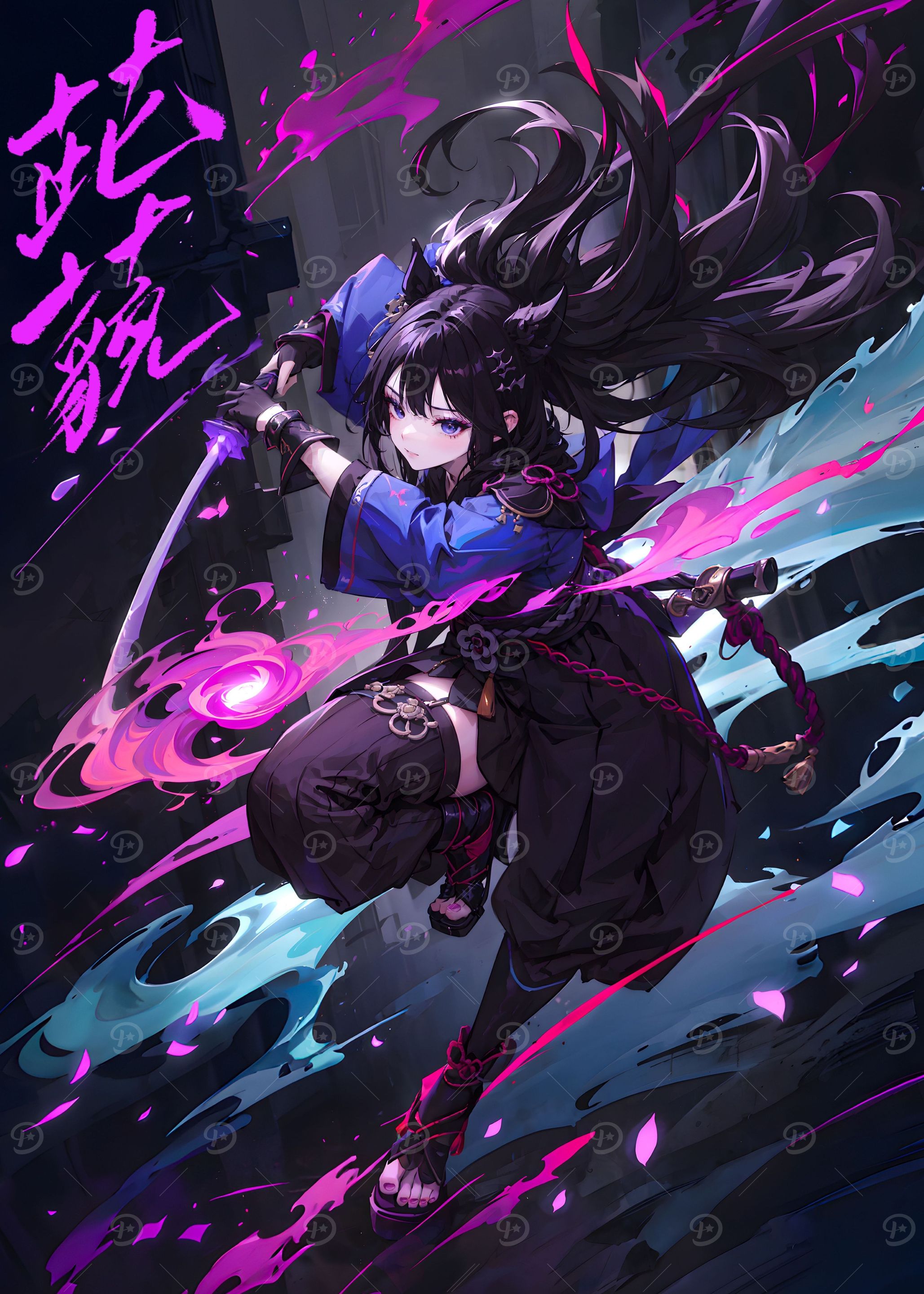 Anime Cat Girl Shinobi