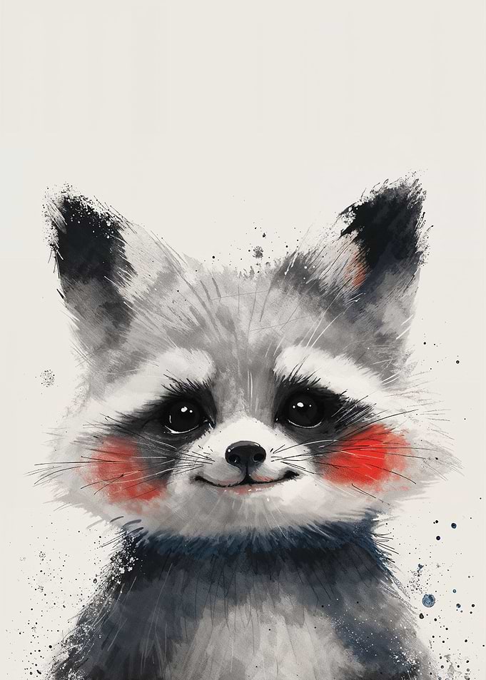 Cute Blush Fox