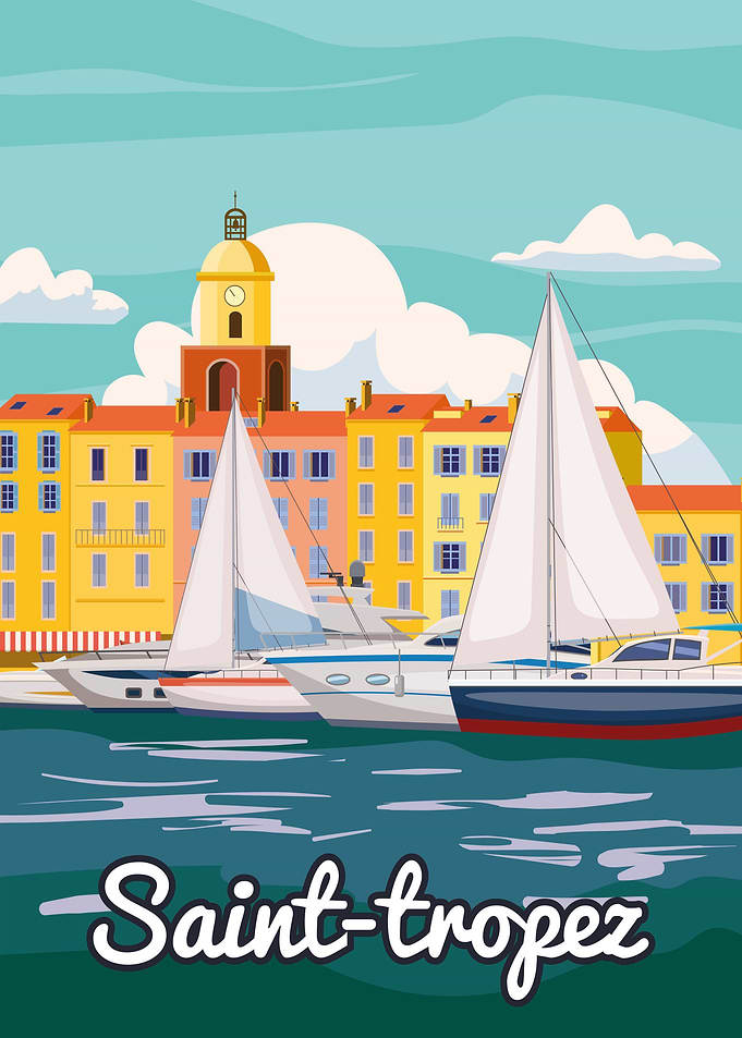 Saint Tropez Coast France
