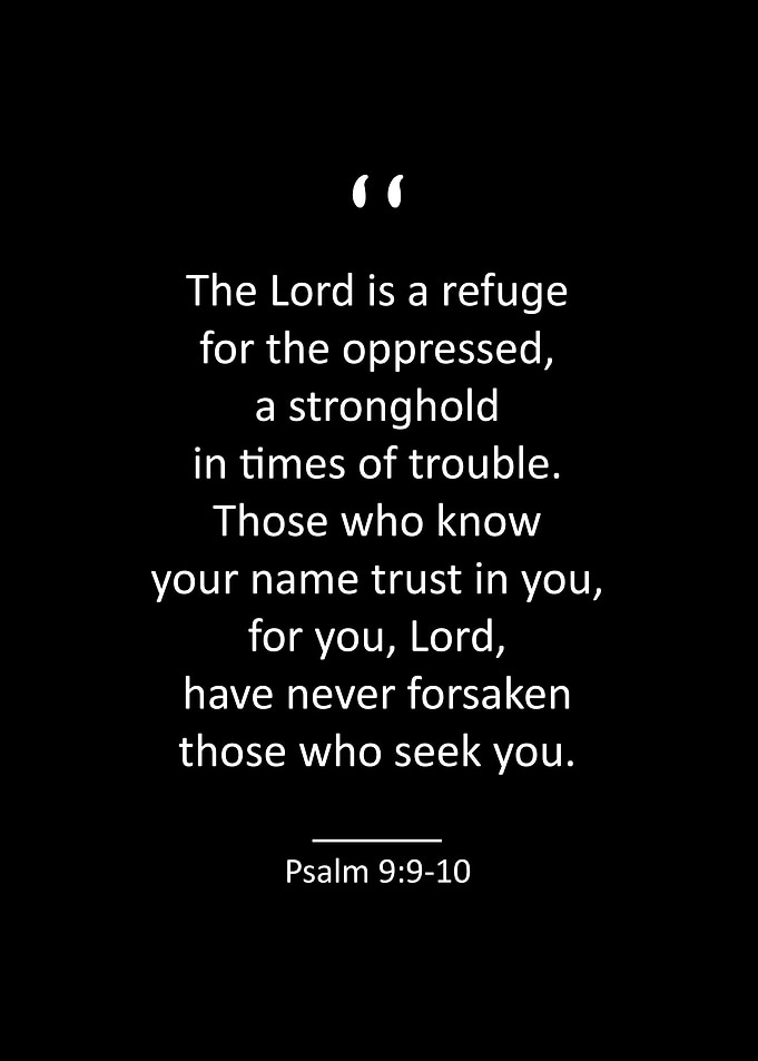 Psalm 9 9 10