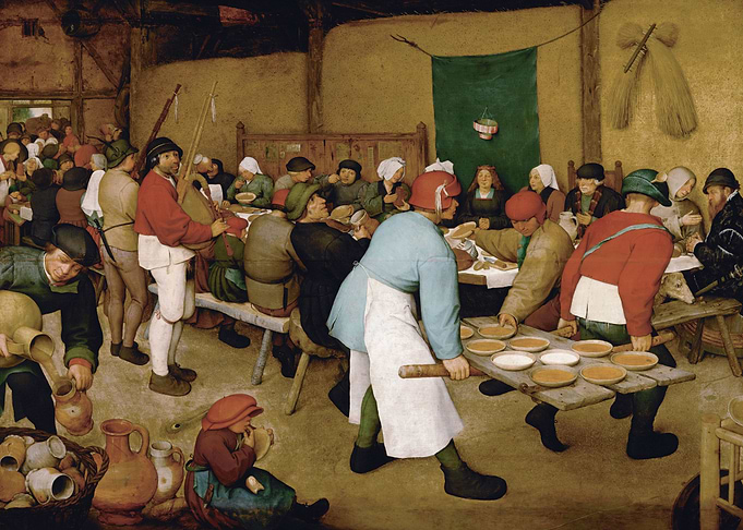 The Peasant Wedding 1568